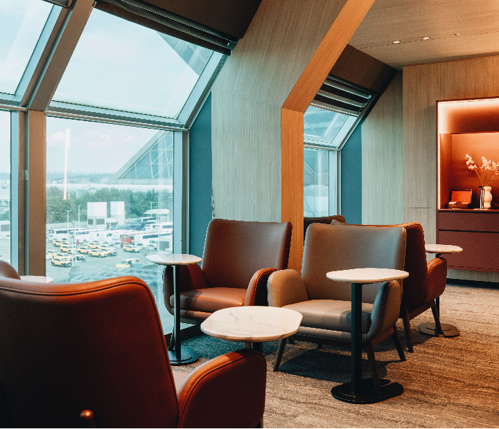 Dining Area - Plaza Premium Lounge T2A